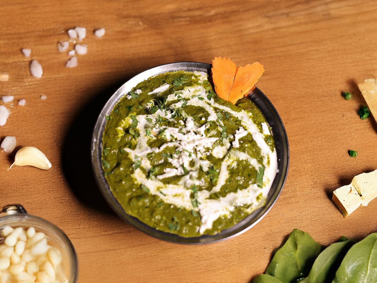 Creamy Palak Paneer